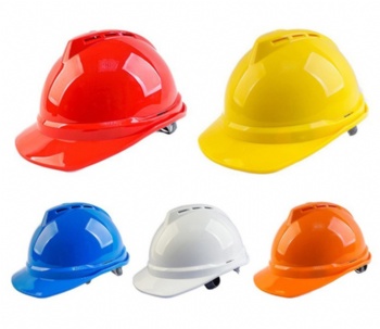 Safety Helmet Hat  Enhanced ABS breathable V type