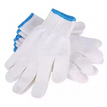 White Cotton Gloves for Working