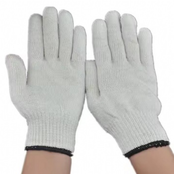 White Cotton Gloves for Working